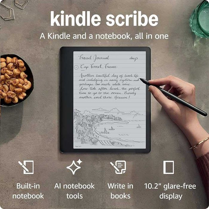 Amazon Kindle Scribe 16GB + Basic Pen. В отличном состоянии.