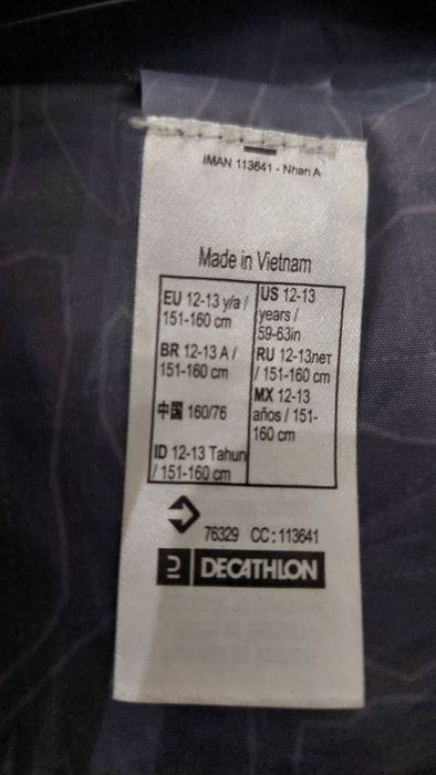 Водоустойчиво яке Decathlon