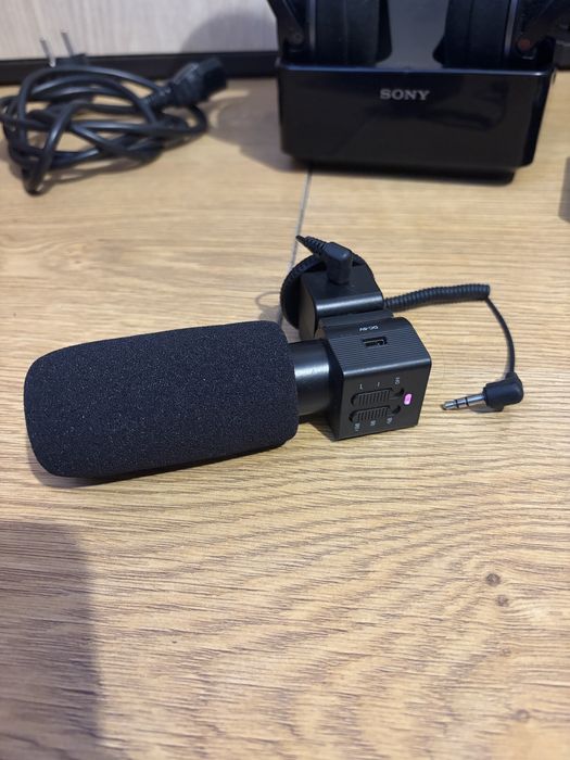 Microfon Stereo DSLR / Foto-Video MIC-108 (+20dB Gain, Filet 1/4" & Cold-Shoe)