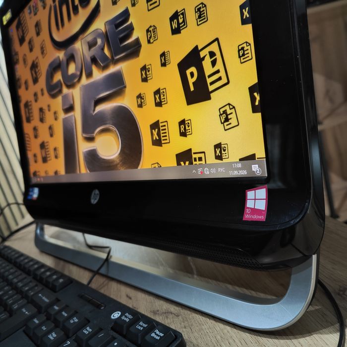 Быстрый Моноблок HP i5 SSD