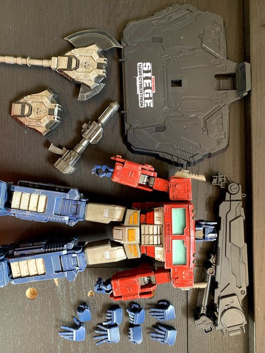 Figurine Transformers Megatron/Optimus Transformers: War for Cybertron Trilogy DLX Action Figure 1/6 25 cm