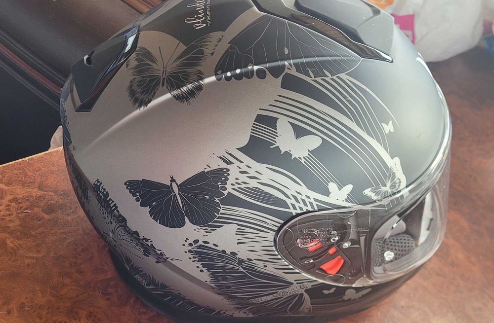 Каска MT Thunder 3SV SV – Matt Anthracite/Gradient/Silver