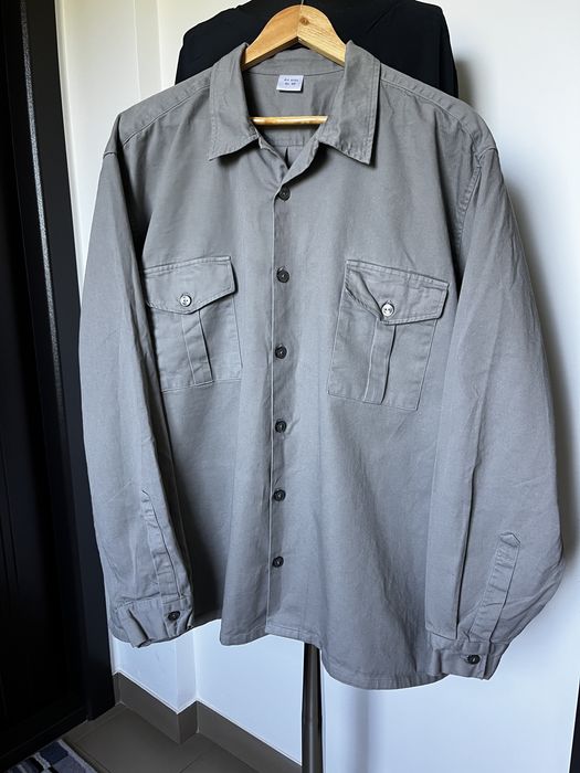 Cămașă bărbătească vintage gri – 100% bumbac – stare excelentă