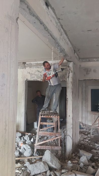 Алмазная резка бетонорез девор фундамент монолитлардан кесиб прём очиш