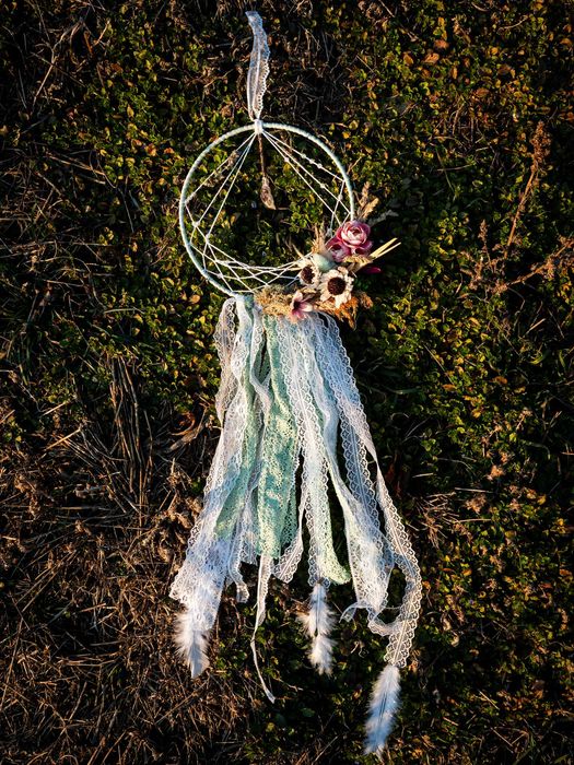 Dreamcatcher lucrat manual / handmade - cadou personalizat 8 martie #3