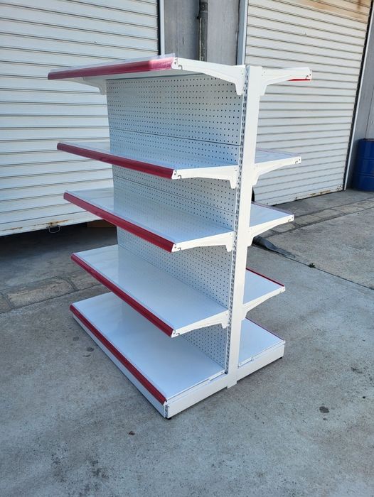 Ниска цена Стелажи търговско оборудване магазин Крайстенен стелаж рафт