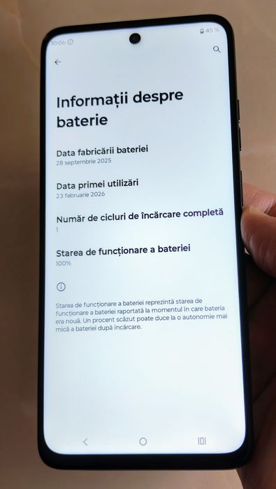 MOTOROLA G15 Power Grey 8/256 GB  nou !