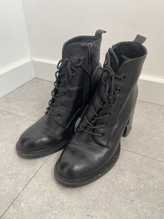 Черные ботинки 37 размер