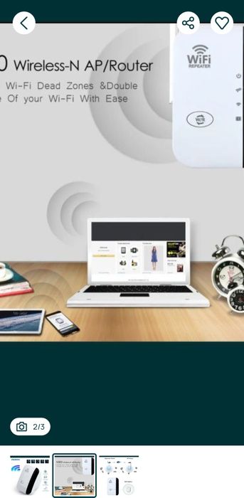Amplificator semnal Wireless Swissant, WiFi Repeater, 300 Mbps, 2.4 GH