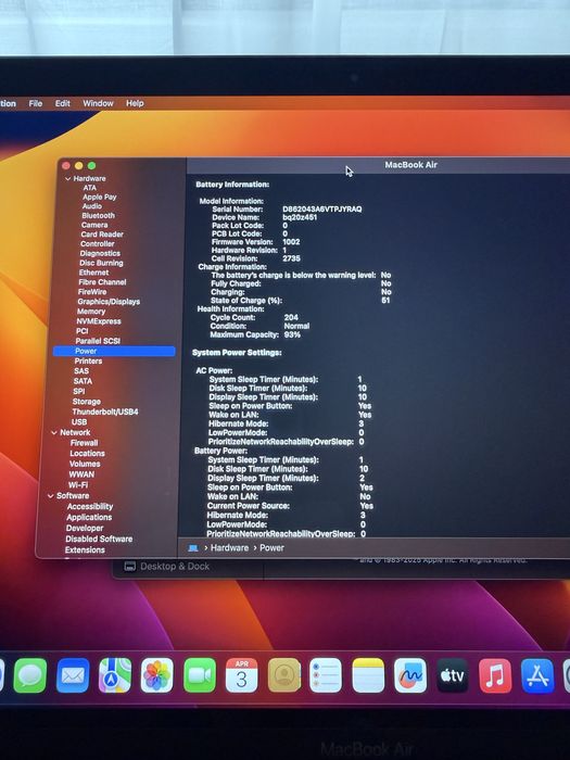 Macbook M1 16gb ram impecabil