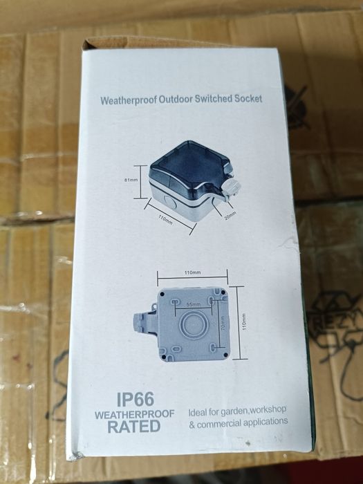 Розетка уличная IP66