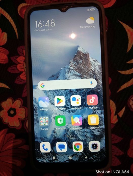 Redmi 10 A aybi ekrani almashgan