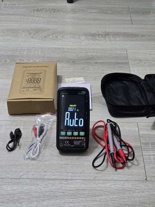 Multimetru digital reîncărcabil TRMS 6000 – NCV, Auto Range