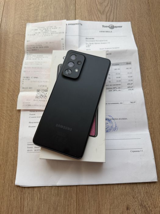 Като НОВ! Samsung Galaxy A53 128gb Black / Отличен!