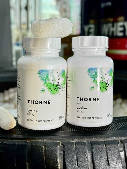 Thorne Lysine 500 мг, 60 капсул