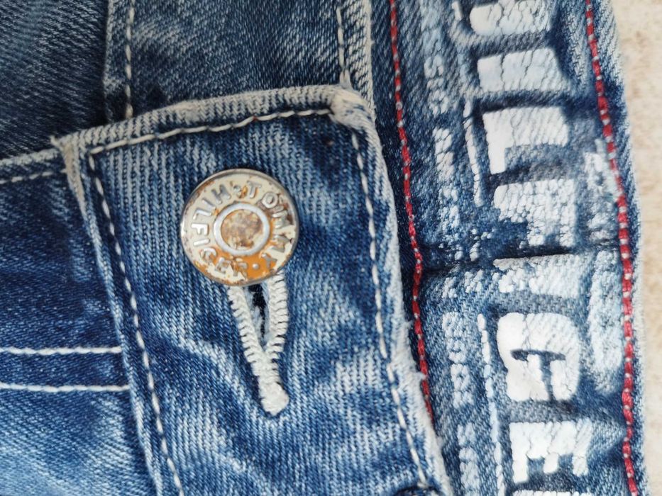 Оригинални детски дънки Tommy Hilfiger 12г