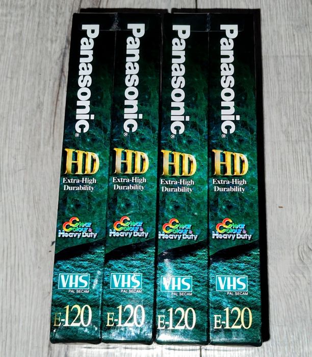 Panasonic HD casete VHS Noi sigilate