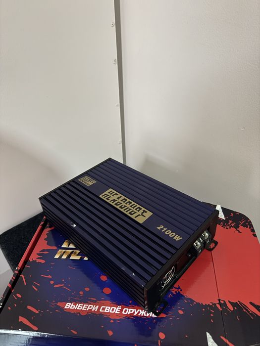 1.2100w широкополосный усилитель Kicx H-shot