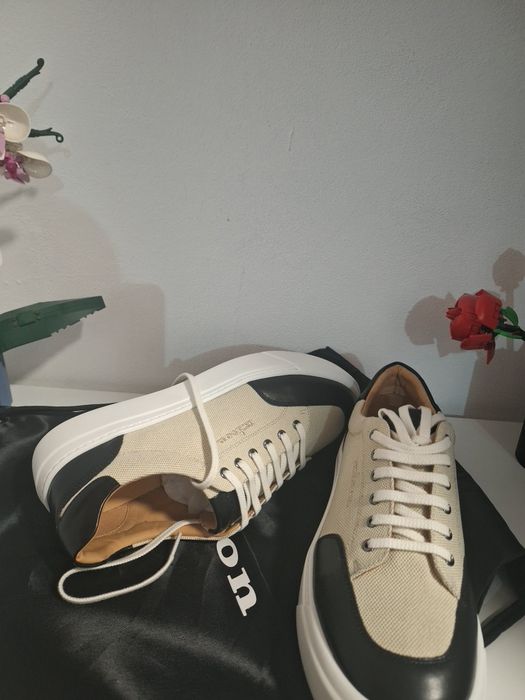 Kiton luxury- premium brand italian,piele &mesh,marime 43