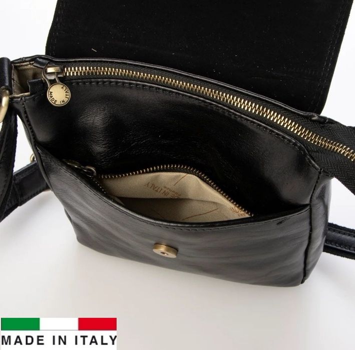 *ЧИСТО НОВА*Мъжка чанта от естествена кожа