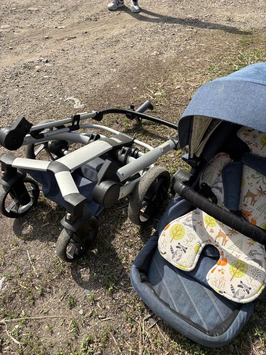 Детская коляска. С рождения .