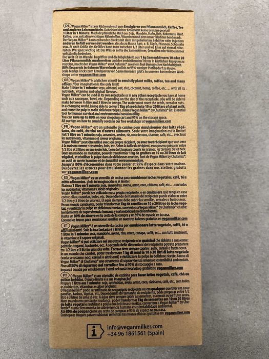 Vegan Milker Chufamix Core