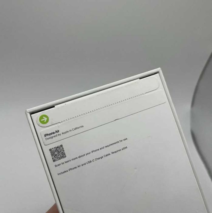 Неразпечатан Apple iPhone 17 Air 256GB Space Black (Гаранция)