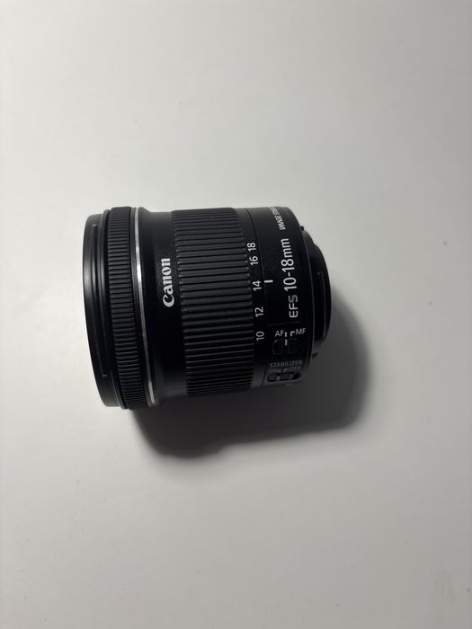 Obiectiv Canon EF-S 10-18mm IS STM
