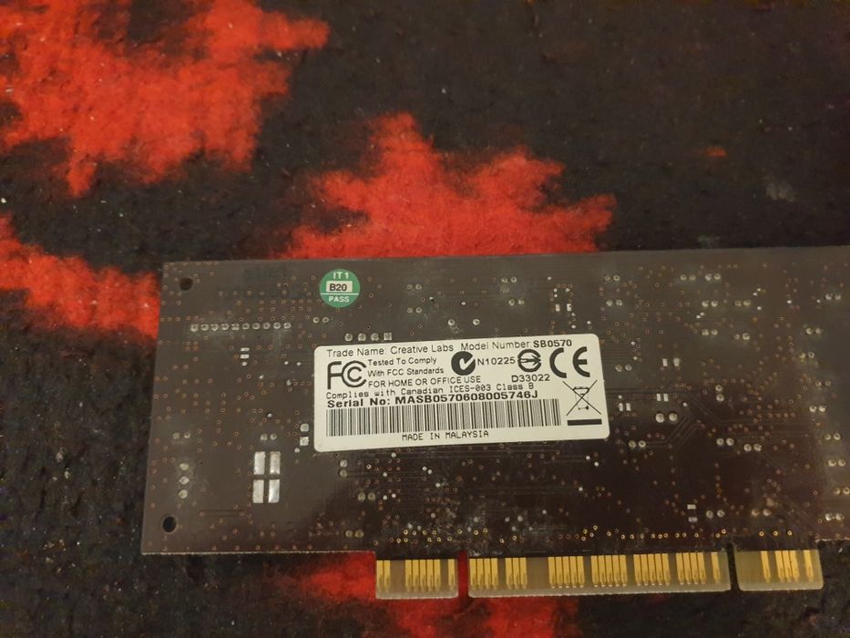 Placa de sunet Creative Audigy SE (SB0570) , slot PCI