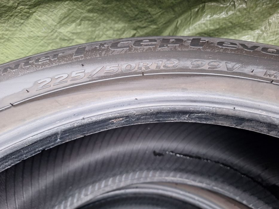 Anvelope Hankook 225/50/18 m+s 4 buc ff bune