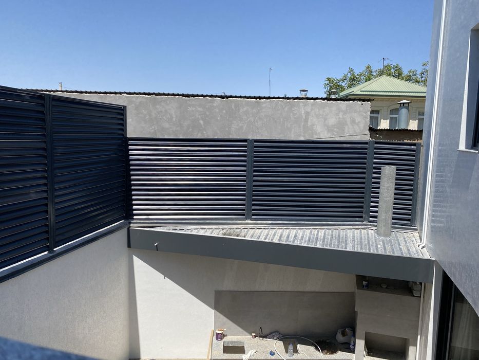 ЖАЛЮЗИ металлические забор парапет jalyuzi