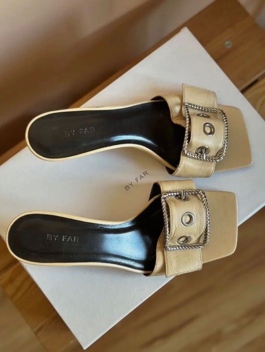 BY FAR Leather Sandals