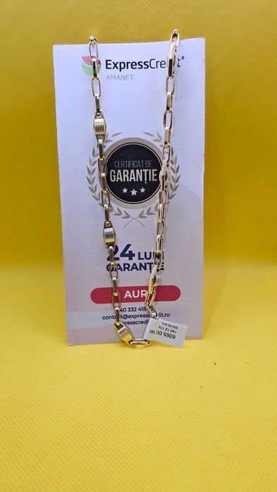 Lant aur 14k (Ag 29 Siraj ) B33801 / Garantie 2 Ani !!