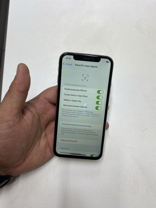 Iphone X (64GB) в идеальном состояний