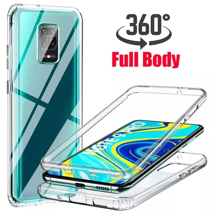 Xiaomi Redmi Note 9S/10/11/12 PRO - Husa 360 Fata Spate Transparenta