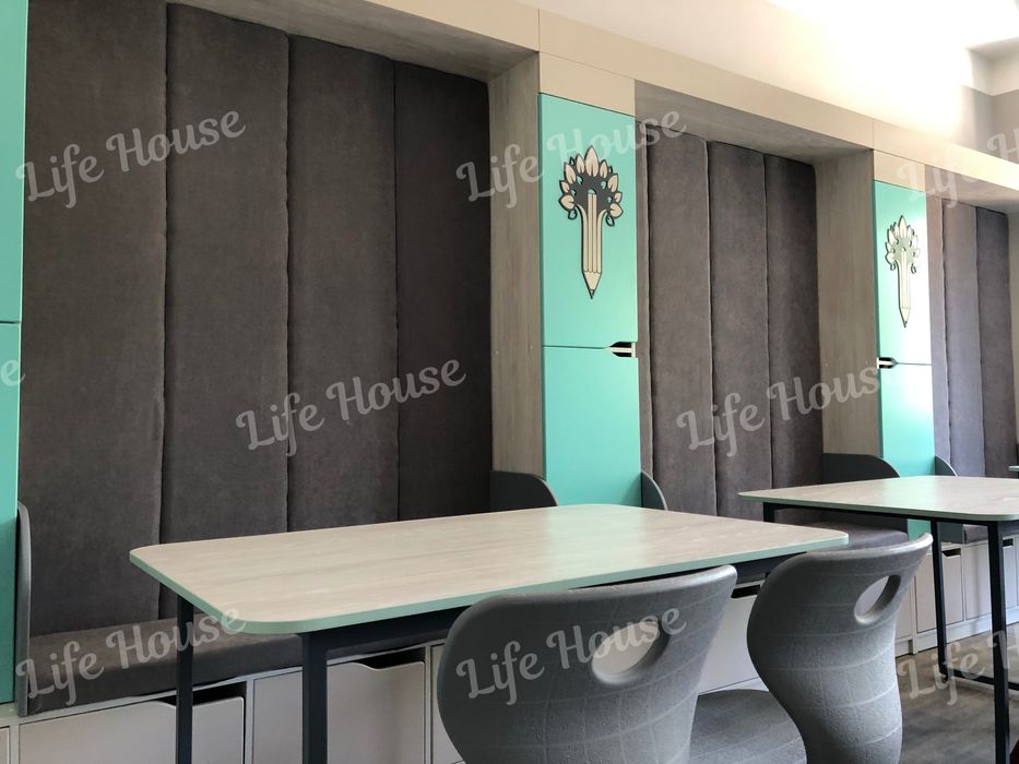 Мебель на заказ для школы, учебного центра, детского сада