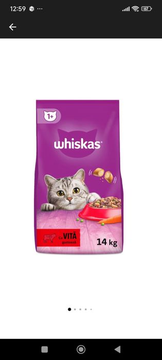Vand Whiskas pui