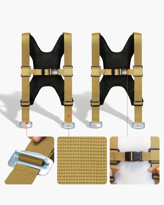 Въжета за вдигане на тежки мебели и бяла техника