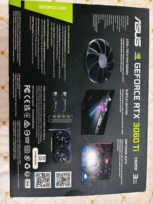 Видеокарта Asus 3060ti