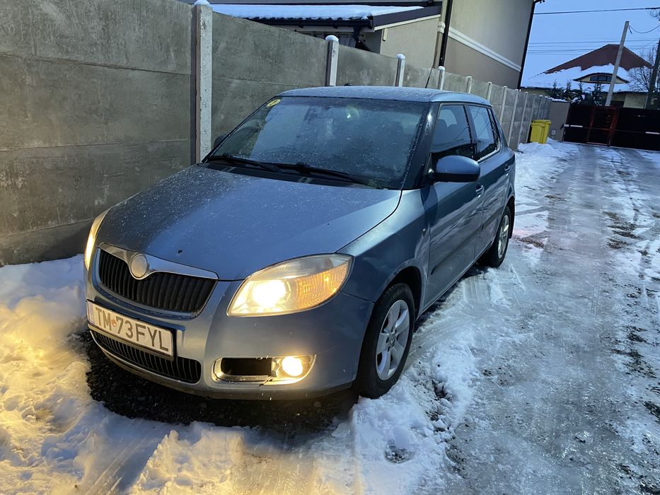Skoda Fabia 1.2 benzină – bot nou (model 2008)