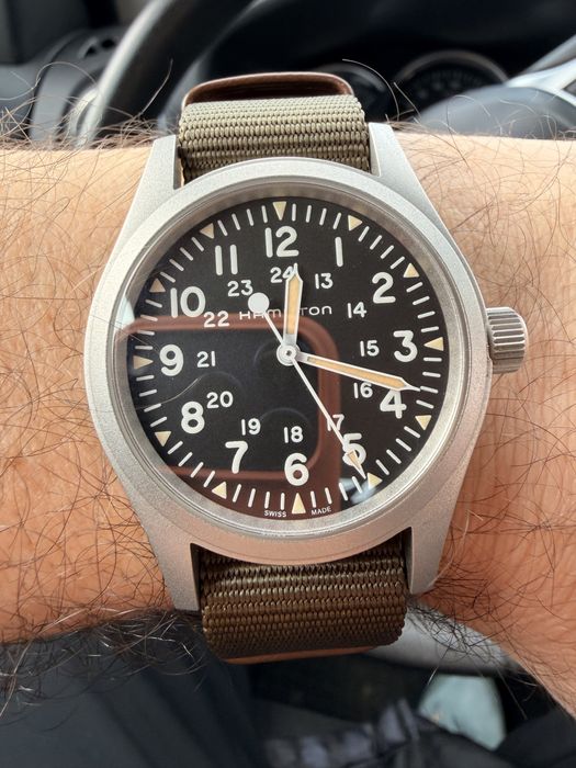 Ceas Hamilton Khaki Field Mechanical 38 mm