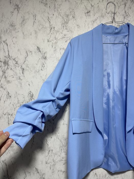 Sacou albastru elegant de damă