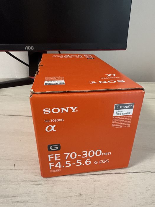Obiectiv Sony FE 70-300mm F4.5-5.6 G OSS Nou
