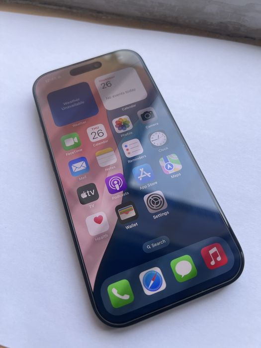 iPhone 16 Pro 256GB Black Titanium