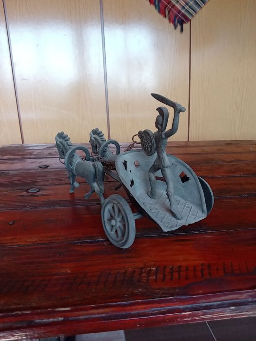 Медна гръцка колесница от Акропула 1936г.