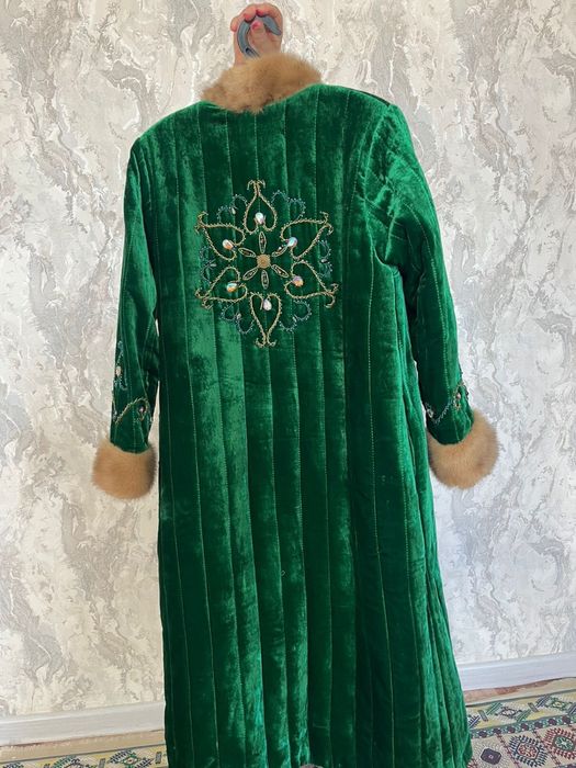 Жадағай айна бархаттан