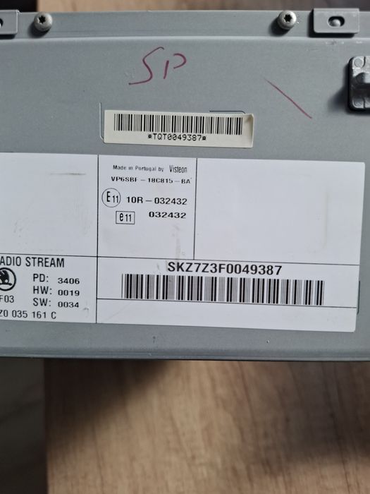 Radio CD Skoda Octavia 2007