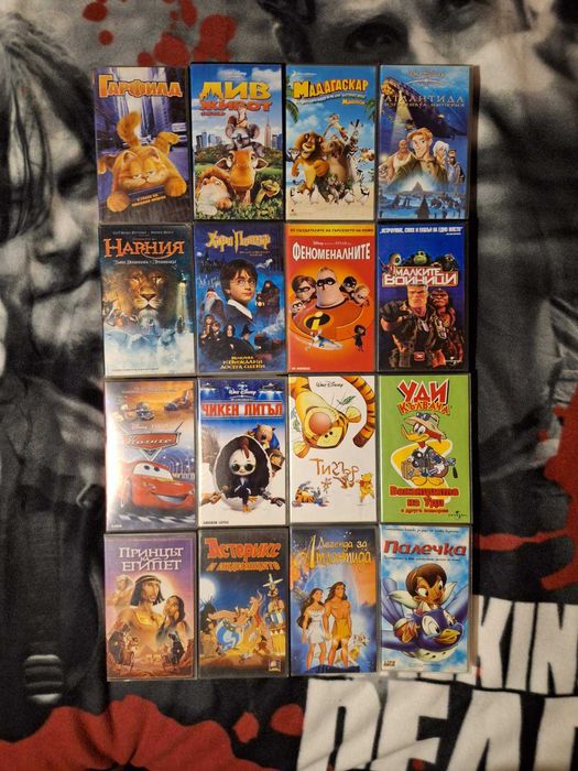 Анимации на Дисни VHS