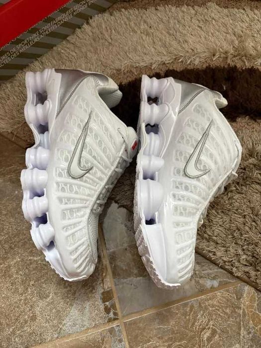 nike shox TL white