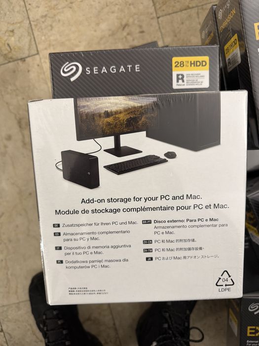 Hdd extern seagate expansion 28tb nou sigilat
